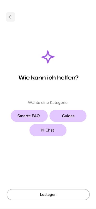 ClearUp App KI-Companion auf dem Smartphone